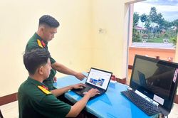 Người lính kể chuyện trên không gian mạng