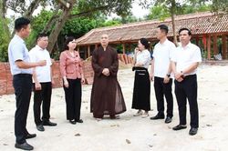 Ban Văn hóa - Xã hội, HĐND tỉnh giám sát công tác quản lý di tích tại phường Tân An