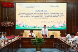 Tổng kết c&ocirc;ng t&aacute;c phối hợp giữa UBND tỉnh với Ủy ban MTTQ Việt Nam v&agrave; c&aacute;c tổ chức ch&iacute;nh trị - x&atilde; hội