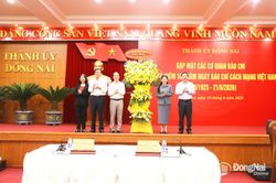 Th&agrave;nh ủy Đồng Nai gặp mặt c&aacute;c cơ quan b&aacute;o ch&iacute;