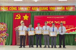 Xã Đại Lãnh sơ kết 1 năm vận hành chính quyền địa phương 2 cấp