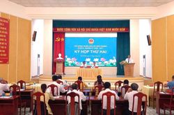 Kỳ họp thứ 2 HĐND xã Diên Khánh khóa II