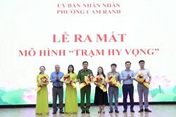 Phường Cam Ranh ra mắt mô hình 'Trạm hy vọng'