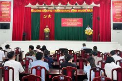 X&atilde; Kh&aacute;nh Vĩnh ph&aacute;t động đợt thi đua đột k&iacute;ch thực hiện nhiệm vụ diễn tập