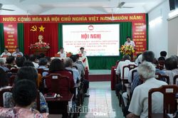 Đại biểu HĐND tỉnh Kh&aacute;nh H&ograve;a tiếp x&uacute;c cử tri phường Bảo An