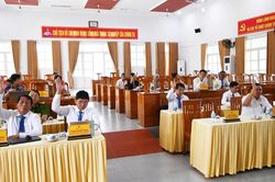 Kỳ họp chuy&ecirc;n đề thứ 2 HĐND x&atilde; Thuận Bắc kh&oacute;a II