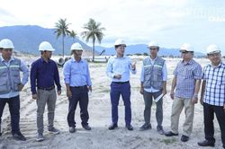 Kiểm tra c&ocirc;ng t&aacute;c giải ph&oacute;ng mặt bằng Dự &aacute;n Khu t&aacute;i định cư Vạn Thắng
