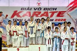 Bế mạc Giải vô địch Karate tỉnh Lào Cai năm 2026