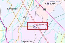 Tây Ninh chuẩn bị khởi công khu công nghiệp 500ha tại xã Thạnh Đức