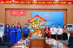 Gặp mặt Đoàn đại biểu Tỉnh đoàn dự Đại hội đại biểu toàn quốc Đoàn TNCS Hồ Chí Minh lần thứ XIII