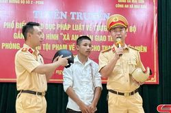 Tăng cường tuy&ecirc;n truyền ph&aacute;p luật giao th&ocirc;ng cho học sinh dịp nghỉ h&egrave;