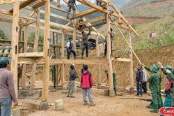 Đồn Biên phòng Phiêng Pằn học Bác bằng những việc làm thiết thực
