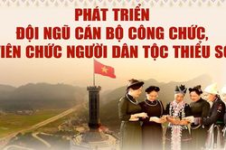 Phát triển đội ngũ cán bộ công chức, viên chức người dân tộc thiểu số