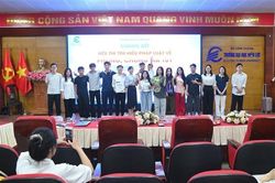 Lan tỏa nhận thức ph&aacute;p luật, chung tay đẩy l&ugrave;i ma t&uacute;y trong sinh vi&ecirc;n Trường Đại học Điện lực