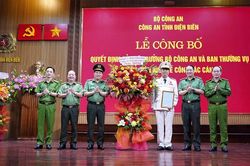 C&ocirc;ng an tỉnh Điện Bi&ecirc;n c&oacute; t&acirc;n Ph&oacute; Gi&aacute;m đốc