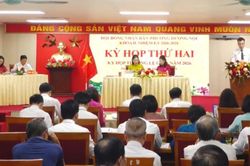 Kỳ họp thứ hai HĐND phường Dương Nội biểu quyết thông qua nhiều nghị quyết quan trọng
