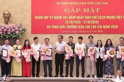 Phóng viên Tạp chí Công dân và Khuyến học đoạt Giải C, Giải Báo chí Lào Cai