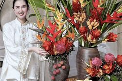 Mâm lễ Tết Đoan Ngọ của 'phú bà' Ngọc Loan có gì mà khiến dân mạng liên tục xuýt xoa?