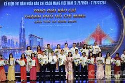 Ban Chuy&ecirc;n đề C&ocirc;ng an TPHCM đoạt 3 giải ch&iacute; TPHCM lần thứ 44 năm 2026