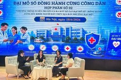 Phường Đại Mỗ ra mắt 'Sổ tay y tế số', hỗ trợ người dân đăng ký khám sức khỏe trực tuyến