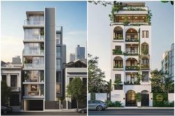 Những mẫu nhà phố 7 tầng hiện đại, mới nhất 2026
