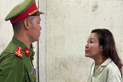Bắt giam người phụ nữ cắn công an, chặn đầu xe tải ăn vạ ở Thái Nguyên