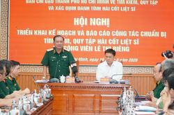Radar ph&aacute;t hiện vị tr&iacute; dị thường, nghi l&agrave; mộ liệt sĩ ở C&ocirc;ng vi&ecirc;n L&ecirc; Thị Ri&ecirc;ng