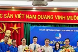 Anh Đào Đức Việt được cử giữ chức Chủ tịch Hội LHTN Việt Nam thành phố Hà Nội