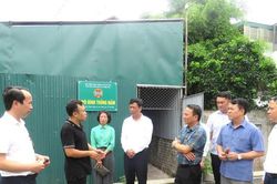 Lãnh đạo xã Thiên Lộc thăm các mô hình nông nghiệp xanh