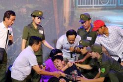 H&agrave; Nội: To&agrave;n cảnh chung kết Hội thi 'Lực lượng tham gia bảo vệ an ninh, trật tự ở cơ sở giỏi' lần thứ I