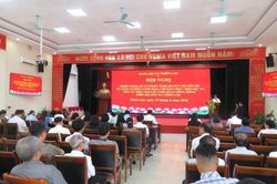 Đảng bộ x&atilde; Thi&ecirc;n Lộc qu&aacute;n triệt Nghị quyết chuy&ecirc;n đề thực hiện Dự &aacute;n Trục Đại lộ cảnh quan s&ocirc;ng Hồng