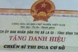 Thay đổi chế độ tiền thưởng danh hiệu 'Chiến sĩ thi đua cơ sở' từ ngày 1/7/2026?