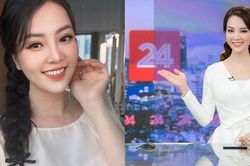 Đời thực vi&ecirc;n m&atilde;n của một &Aacute; hậu l&agrave;m BTV truyền h&igrave;nh VTV