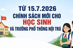 Ch&iacute;nh s&aacute;ch mới cho học sinh v&agrave; trường phổ th&ocirc;ng nội tr&uacute;