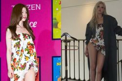 Somi - Sana c&ugrave;ng mặc một mẫu v&aacute;y, v&igrave; sao mỹ nh&acirc;n nh&agrave; TWICE phải giải th&iacute;ch?