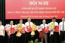 Ông Lê Văn Minh làm Tổng giám đốc Cơ quan Báo và Phát thanh, Truyền hình TP.HCM