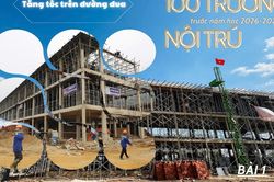 Tăng tốc xây dựng 100 trường nội trú vùng biên