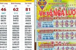 Xổ số miền Nam: Đại lý tìm khách trúng độc đắc 15 vé Vĩnh Long