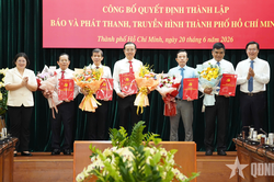 Th&agrave;nh ủy TP Hồ Ch&iacute; Minh c&ocirc;ng bố quyết định th&agrave;nh lập B&aacute;o v&agrave; Ph&aacute;t thanh, truyền h&igrave;nh TP Hồ Ch&iacute; Minh