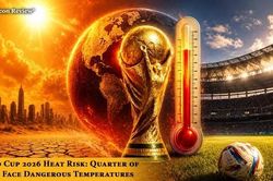 &Iacute;t nhất 2 trận World Cup 2026 diễn ra trong 'nhiệt độ nguy hiểm'
