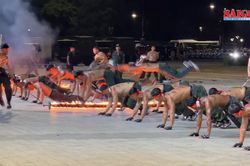 Mãn nhãn màn trình diễn tại Hội thao quân sự, võ thuật và thể thao CAND