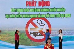 Chung tay xây dựng môi trường du lịch không khói thuốc