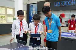 Thiếu nhi 34 tỉnh, thành hào hứng khám phá công nghệ, sáng tạo tương lai