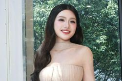 Phương Oanh khoe visual dịu dàng với diện mạo công chúa