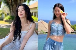 Nữ diễn vi&ecirc;n Lim Ji Yeon g&acirc;y ch&uacute; &yacute; với nhan sắc trong trẻo tại Bali