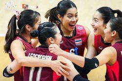 Bóng chuyền nữ Thái Lan thăng hoa, thắng trận thứ hai liên tiếp tại VNL 2026