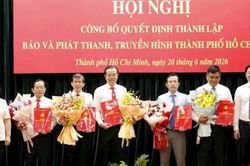 TP. Hồ Chí Minh ra mắt cơ quan Báo và Phát thanh, Truyền hình