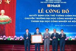 Chuyển Trường ĐH Công nghiệp Hà Nội thành Đại học Công nghiệp Hà Nội