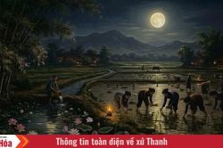 Cùng trăng đi cấy