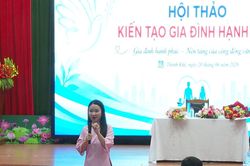 Gần 500 phụ nữ phường Thanh Khê tham gia hội thảo 'Kiến tạo gia đình hạnh phúc'